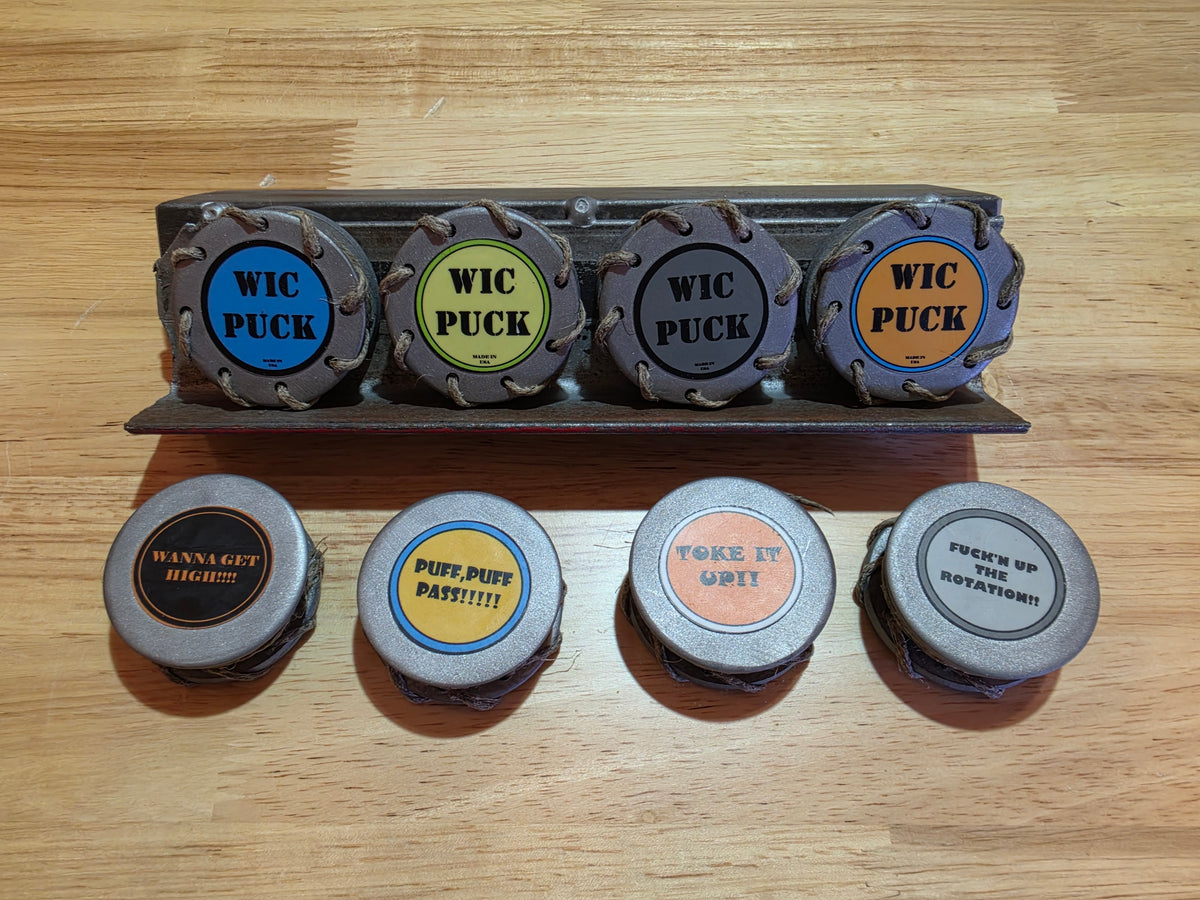 Wic Puck – Hemp Wick Holder