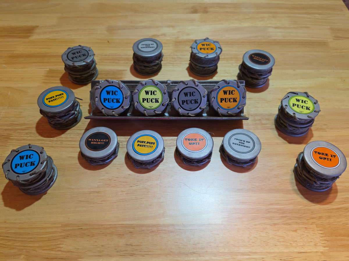 Wic Puck – Hemp Wick Holder