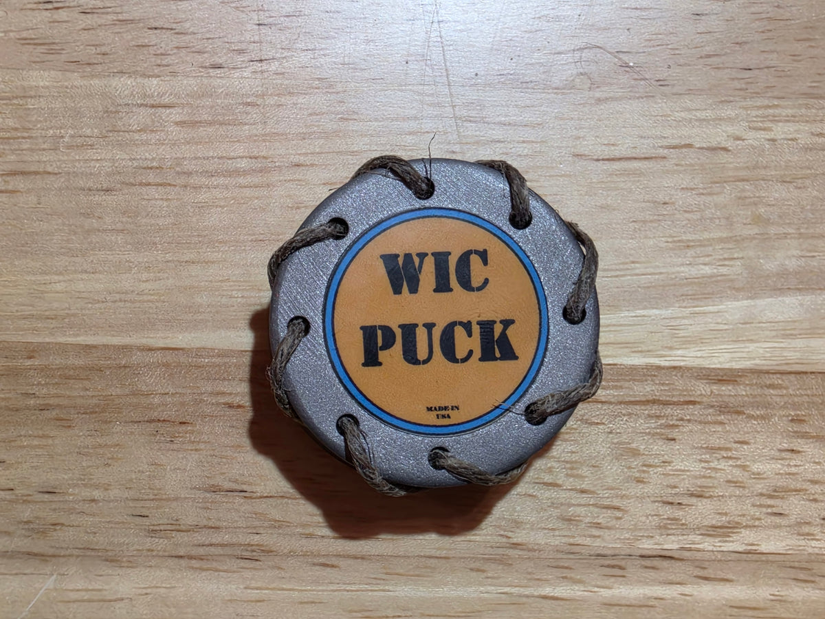 Wic Puck – Hemp Wick Holder