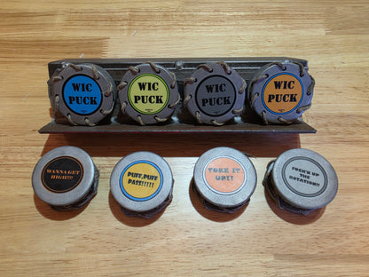 Wic Puck – Hemp Wick Holder